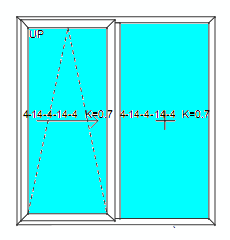 Liukuikkunaovi 3-eristyslasia