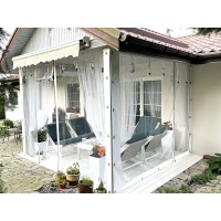 Terrace clear PVC cover 0,7 mm 