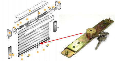 (image for) Aluminium rolling door