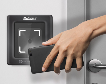 (image for) QR Code, RFID and NFC reader Access Control Device MQR340