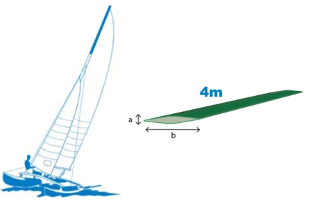 (image for) Laminated Conical Sail Battens 30x3 mm