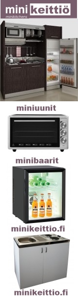 (kuva varten) Minikeittiöt, minibaarit, miniuunit