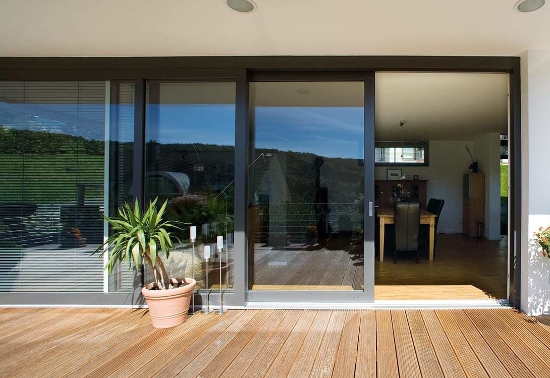 Modal Additional Images for Parallel-Sliding door 30 x 21,  3 glass, PVC Premidoor 88